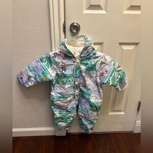 Vintage Kids Snow Suit Berlingot